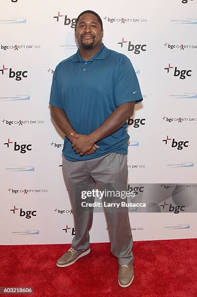 Marshall Newhouse attends Annual Charity Day hosted by Cantor Fitzgerald, BGC and GFI at BGC Partners, INC on September 12, 2016 in New York City.