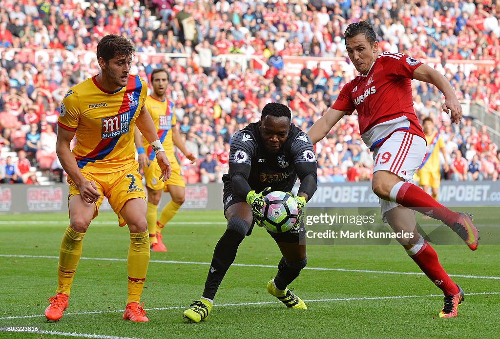 Middlesbrough v Crystal Palace - Premier League