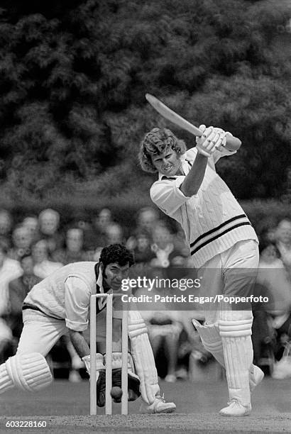 Barry Richards of Hampshire batting during his 129 in the Gillette Cup Quarter Final between Hampshire and Lancashire at Dean Park, Bournemouth, 2nd...