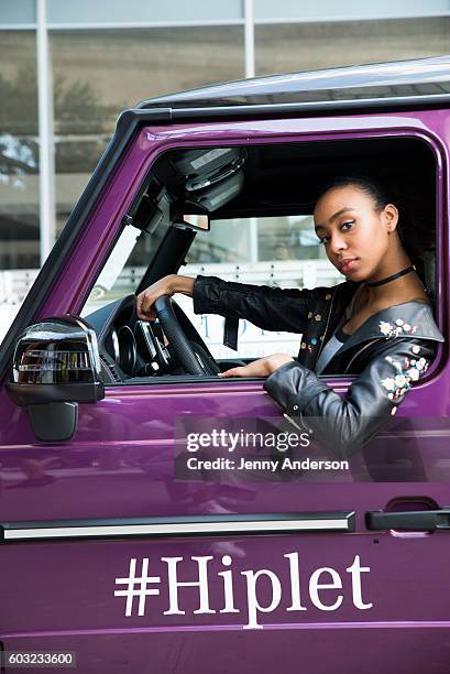 Mercedes-Benz and the Hiplet Ballerinas stage a pop up live performance choreographed by Homer Bryant in front of New York City's The Standard, High...