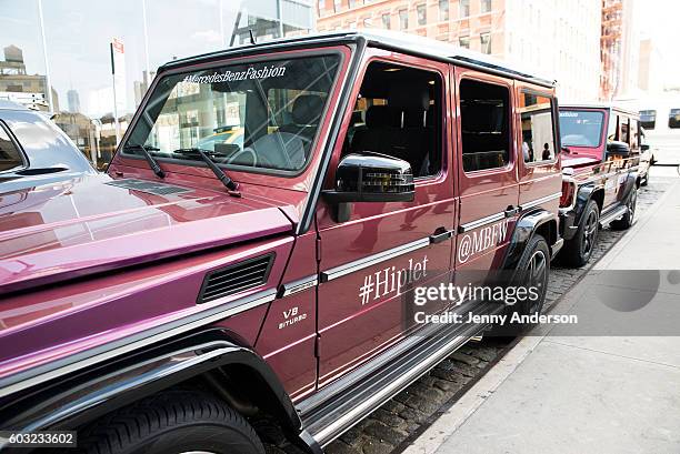 Mercedes-Benz and the Hiplet Ballerinas stage a pop up live performance choreographed by Homer Bryant in front of New York City's The Standard, High...