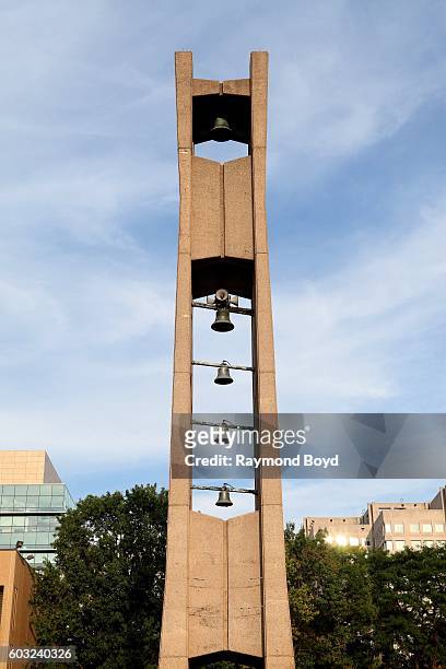 Temple University Bell Tower at Temple University in Philadelphia, Pennsylvania on August 27, 2016.