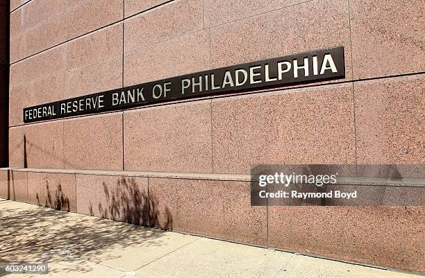 Federal Reserve Bank Of Philadelphia in Philadelphia, Pennsylvania on August 27, 2016.