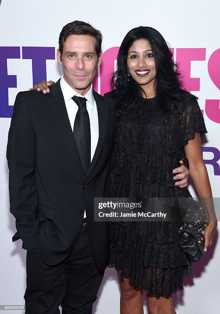 James Callis and Neha Callis attends the "Bridget Jones Baby" New