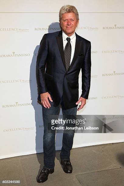 Peter Cetera attends the closing night reception at Salone del Tronoin Palazzo Corsini as part of Celebrity Fight Night Italy Benefiting The Andrea...