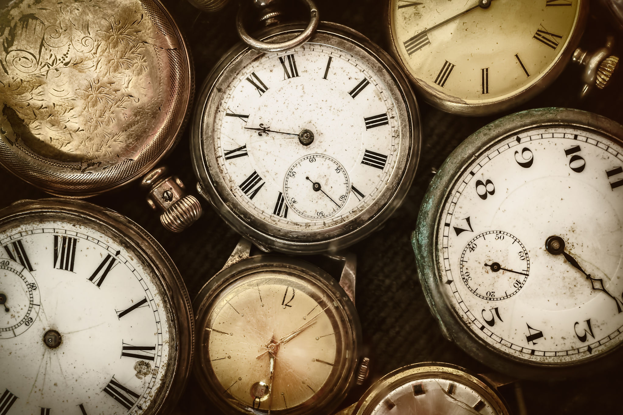 vintage clock