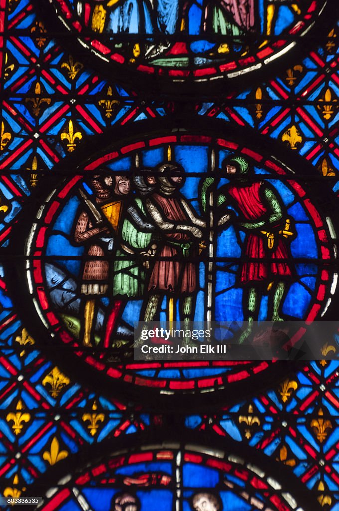 Sainte Chapelle, stained glass windows