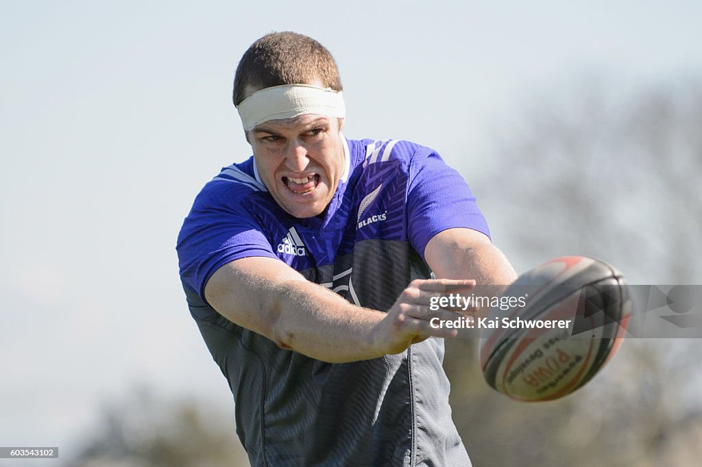 New Zealand All Blacks Training Session