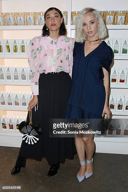 Mia Moretti and Margot attend 'The Realest Real' A Film by Carrie Brownstein presented by KENZO at The Metrograph on September 12, 2016 in New York...