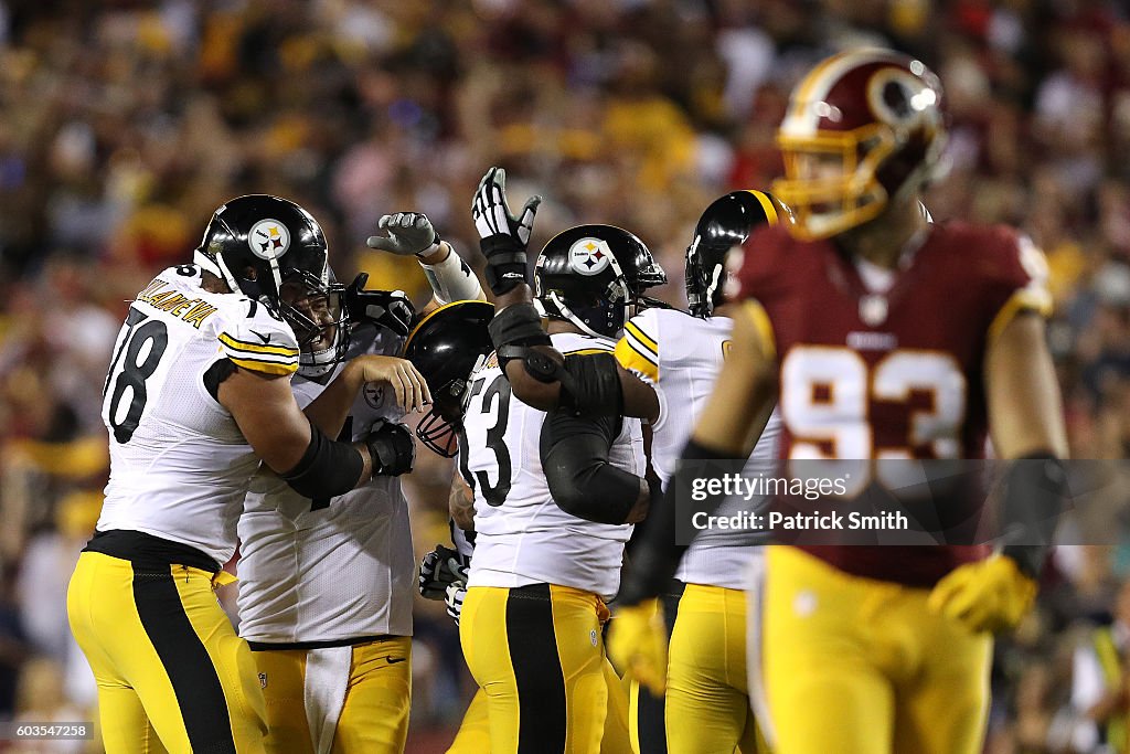 Pittsburgh Steelers v Washington Redskins