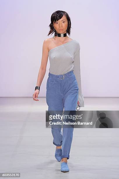 Model walks the runway wearing House Of Ogan for the Fashion Istanbul fashion show during New York Fashion Week: The Shows September 2016 at The...