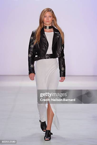 Model walks the runway wearing House Of Ogan for the Fashion Istanbul fashion show during New York Fashion Week: The Shows September 2016 at The...