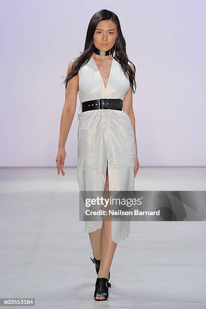 Model walks the runway wearing House Of Ogan for the Fashion Istanbul fashion show during New York Fashion Week: The Shows September 2016 at The...