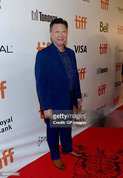Actor Tzi Ma attends the "Arrival" premiere during the 2016 Toronto International Film Festival at Roy Thomson Hall on September 12, 2016 in Toronto,...