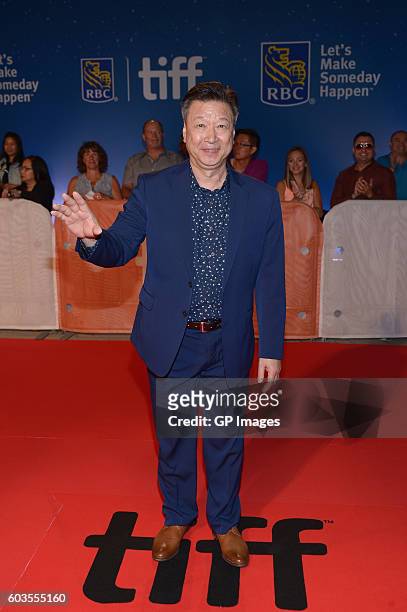 Actor Tzi Ma attends the "Arrival" premiere during the 2016 Toronto International Film Festival at Roy Thomson Hall on September 12, 2016 in Toronto,...