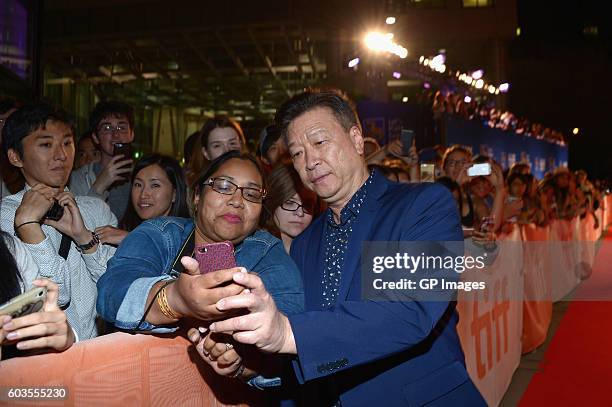 Actor Tzi Ma attends the "Arrival" premiere during the 2016 Toronto International Film Festival at Roy Thomson Hall on September 12, 2016 in Toronto,...