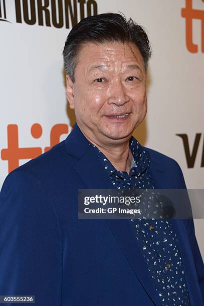 Actor Tzi Ma attends the "Arrival" premiere during the 2016 Toronto International Film Festival at Roy Thomson Hall on September 12, 2016 in Toronto,...