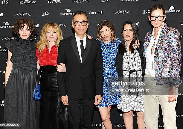 Natasha Lyonne, Fred Armisen, Carrie Brownstein, Abbi Jacobson and Jenna Lyons attend as IFC, New York Magazine and Vulture host the premiere of...