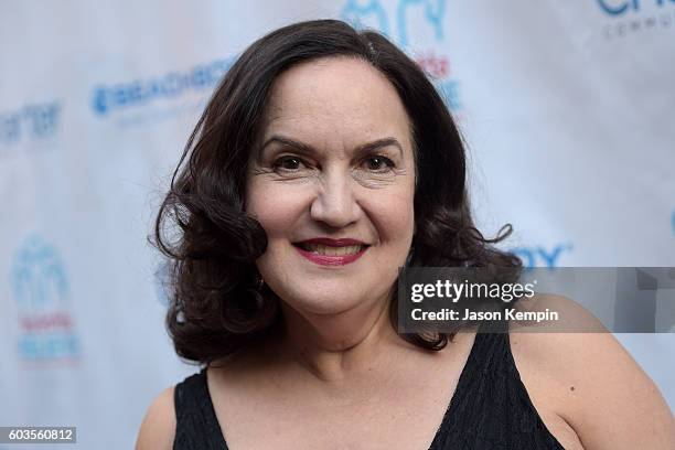 Broadway actress Olga Mereditz attends the 2nd Annual Voices For The Voiceless: Stars For Foster Kids Benefit at the Al Hirschfeld Theatre on...