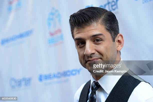 Broadway actor Tony Yazbeck attends the 2nd Annual Voices For The Voiceless: Stars For Foster Kids Benefit at the Al Hirschfeld Theatre on September...