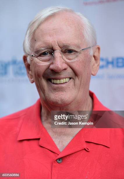 Len Cariou attends the 2nd Annual Voices For The Voiceless: Stars For Foster Kids Benefit at the Al Hirschfeld Theatre on September 12, 2016 in New...