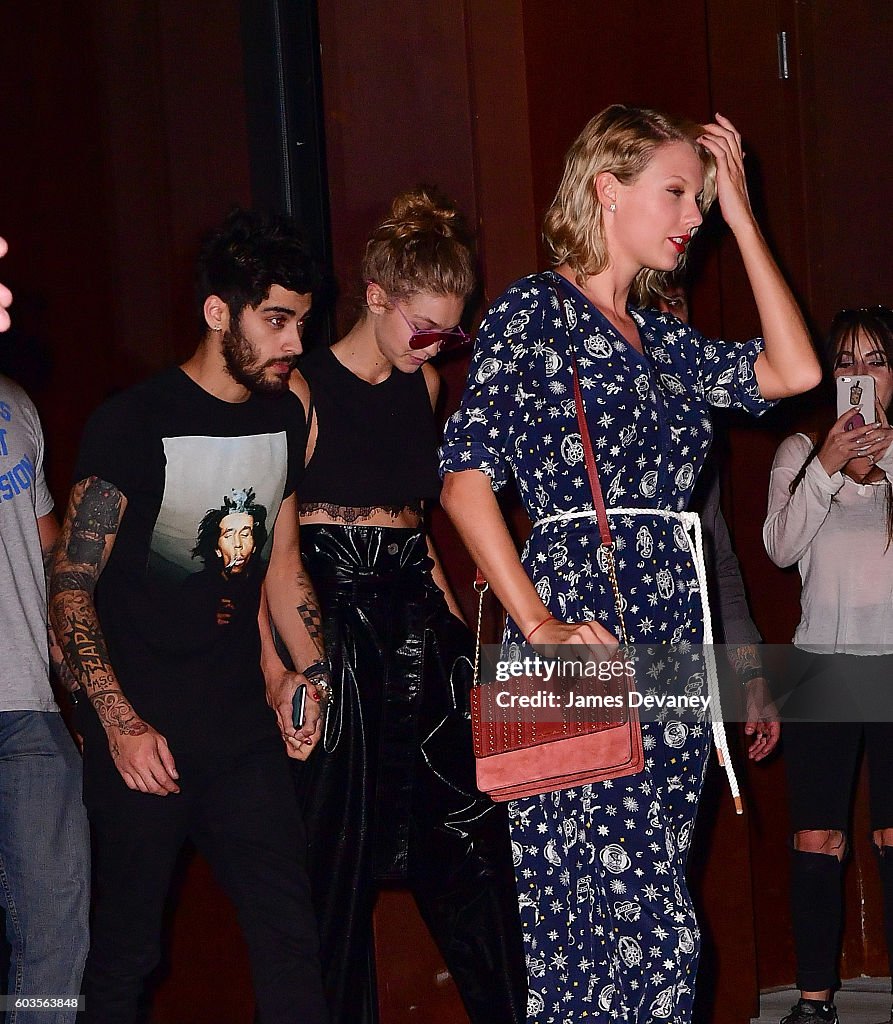 Celebrity Sightings in New York City - September 12, 2016