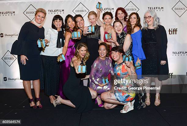 Eva Hartling, Marie Vien, Ann Shin, Jennifer Podemski, Christine Horne, April Mullen, Ann Marie Fleming, Emma Donoghue, Caroline Dhavernas, Carolle...