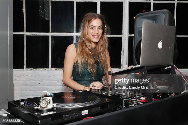 Chelsea Leyland performs at the Blog Lovin' Awards at Industria Superstudio on September 12, 2016 in New York City.