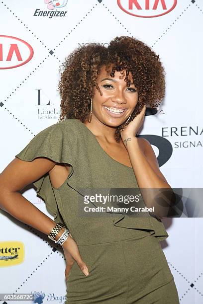 Jessica Franklin attends Serena Williams Signature Statement Collection After Party - September 2016 New York Fashon Week at Bagatelle on September...
