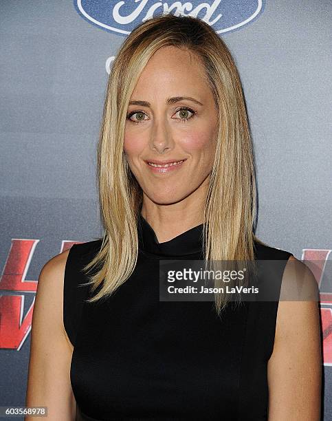 Actress Kim Raver attends the premiere of "Lethal Weapon" at NeueHouse Hollywood on September 12, 2016 in Los Angeles, California.
