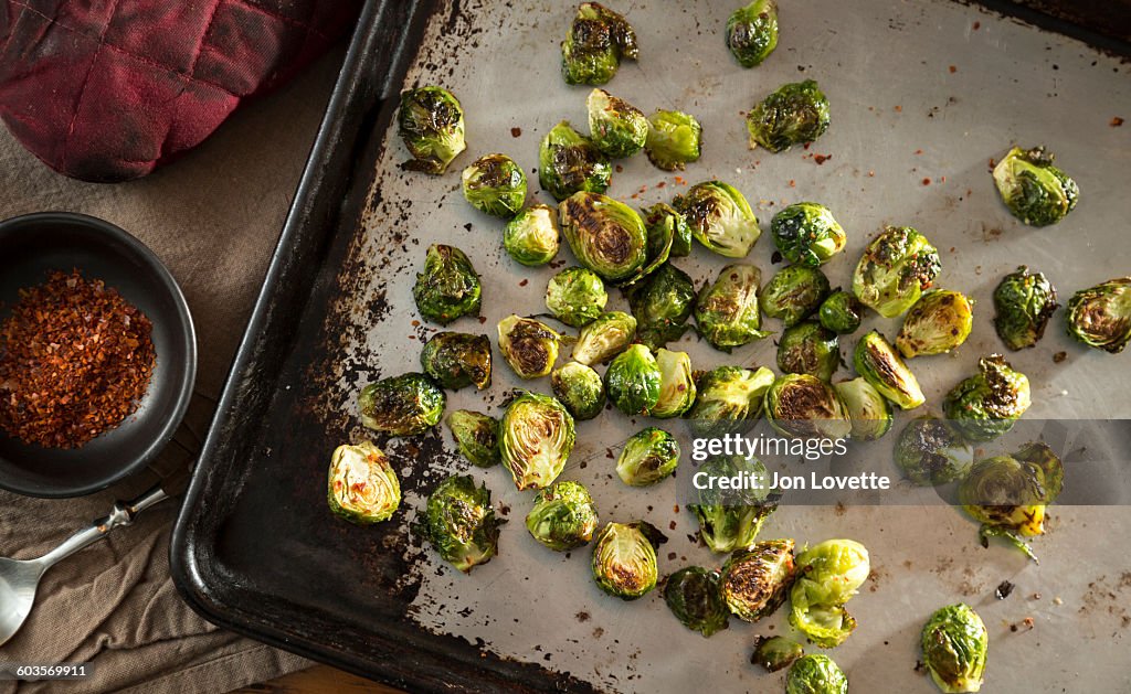 Roasted Brussel sprouts