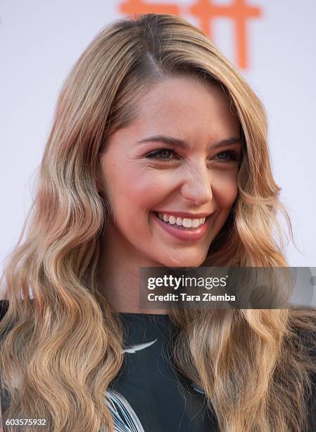 Actress Actress Jessica Roth attends the premiere of "La La Land" during the 2016 Toronto International Film Festival at Princess of Wales Theatre on...