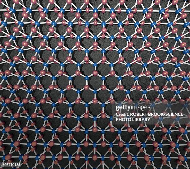 transition metal dichalcogenide monolayer - semiconductors stock illustrations