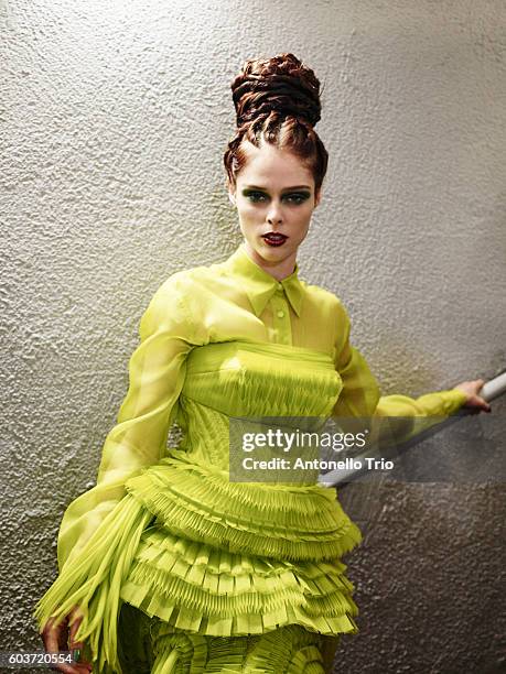 Model walks the runway during the Jean Paul Gaultier Haute Couture Fall/Winter 2016-2017 show as part of Paris Fashion Week on July 6, 2016 in Paris,...