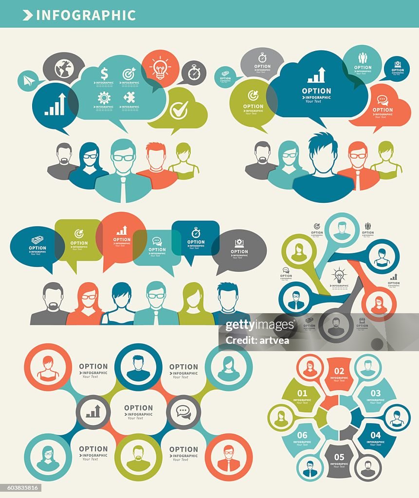 Concepto de comunicación y de negocios