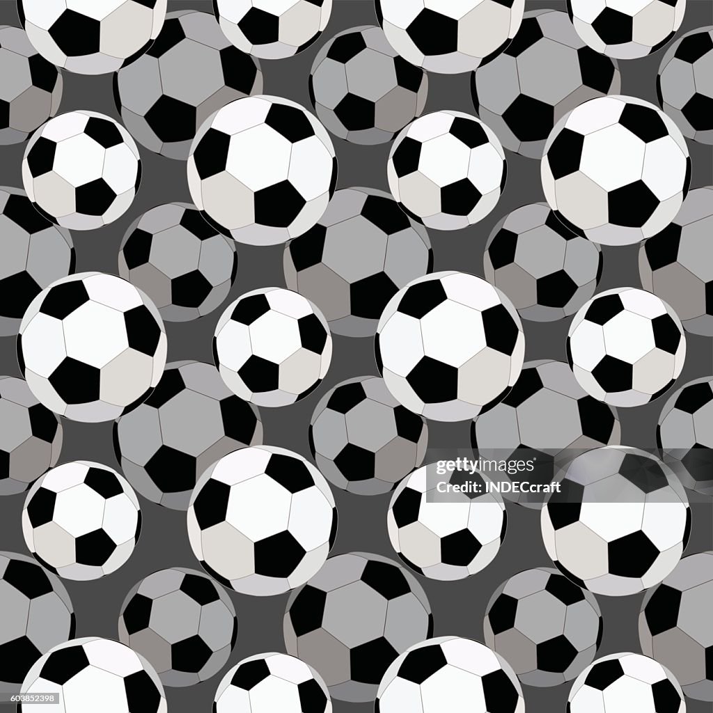 Soccer Seamless Background High-Res Vector Graphic - Getty Images