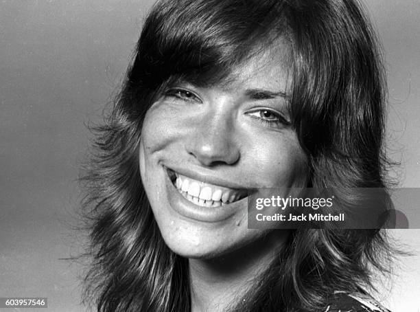 Singer-songwriter Carly Simon photographed in June 1971.