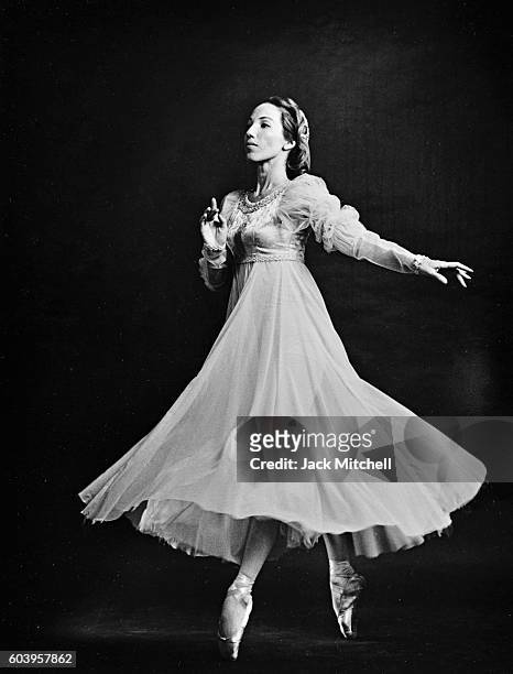Ballet Russe de Monte Carlo dancer Yvonne Chouteau , in 'Romeo and Juliet', 1963.