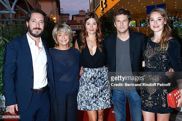 Actor of the movie Guillaume Gallienne, director of the movie Daniele Thompson, actors of the movie Alice Pol, Guillaume Canet and Deborah Francois...
