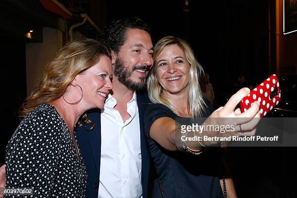 Actor of the movie Guillaume Gallienne attends the "Cezanne et Moi" Premiere. Held at the Cinema "Le Cezanne" on September 12, 2016 in...