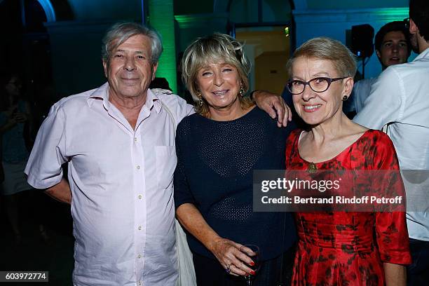 Great grandson of Cezanne, Philippe Cezanne, director of the movie Daniele Thompson and Grand daughter of Emile Zola, Martine Le Blond-Zola attend...