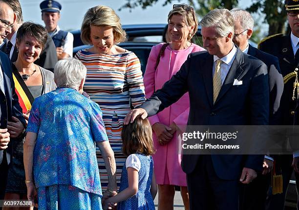 - Le Roi Philippe et la Reine Mathilde visitent la Province de Luxembourg. Le Roi et la Reine visiteront le centre intergénérationnel l'Auberge du...