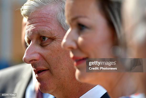 - Le Roi Philippe et la Reine Mathilde visitent la Province de Luxembourg. Le Roi et la Reine visiteront le centre intergénérationnel l'Auberge du...