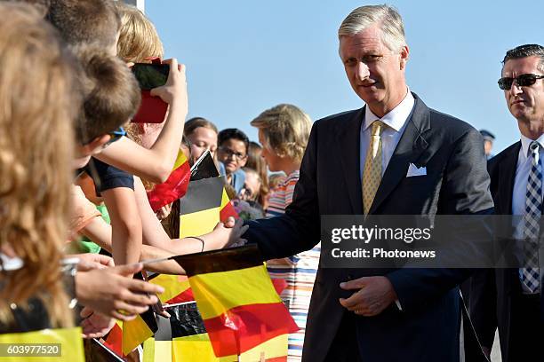 - Le Roi Philippe et la Reine Mathilde visitent la Province de Luxembourg. Le Roi et la Reine visiteront le centre intergénérationnel l'Auberge du...