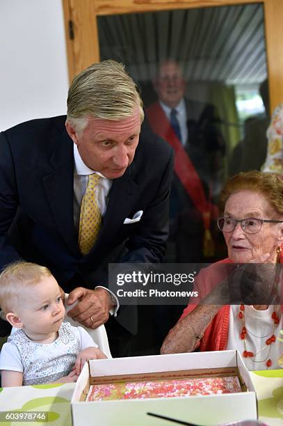 - Le Roi Philippe et la Reine Mathilde visitent la Province de Luxembourg. Le Roi et la Reine visiteront le centre intergénérationnel l'Auberge du...