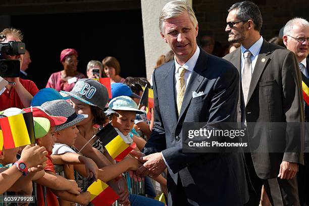 - Le Roi Philippe et la Reine Mathilde visitent la Province de Luxembourg. Le Roi et la Reine visiteront le centre intergénérationnel l'Auberge du...