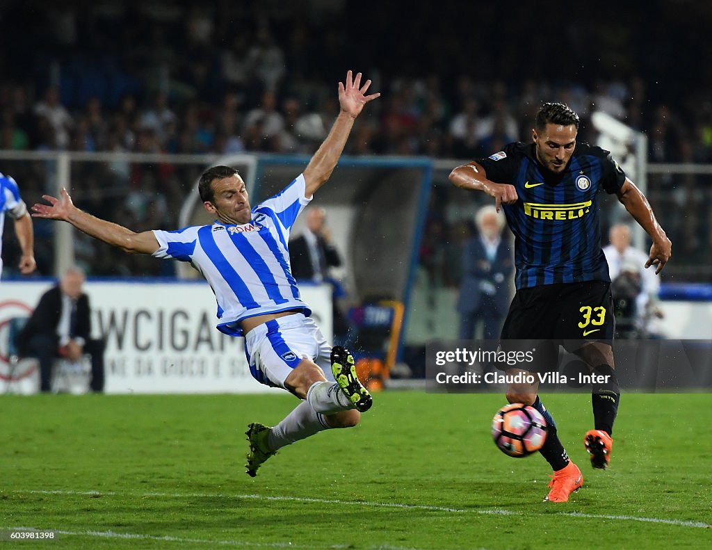 Pescara Calcio v FC Internazionale - Serie A