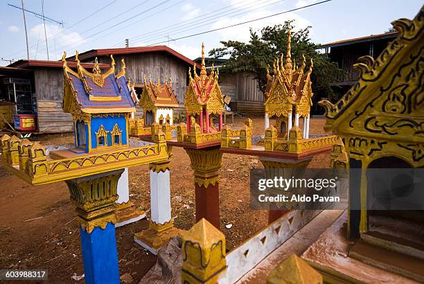 laos, bolaven plateau - meseta de bolaven fotografías e imágenes de stock