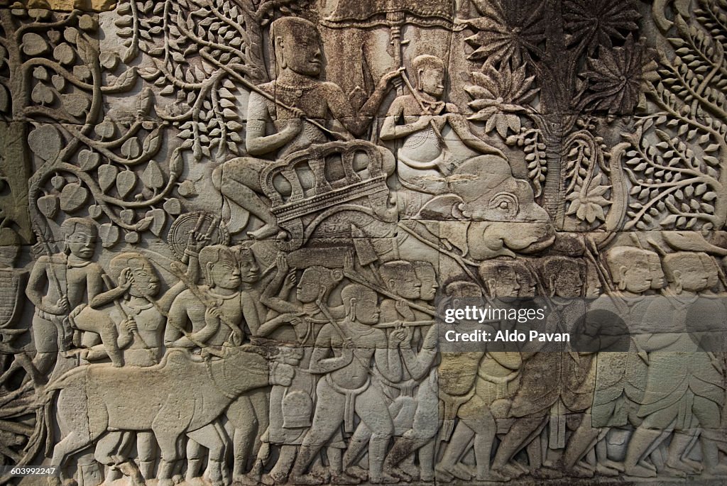 Cambodia, Angkor, Bayon temple