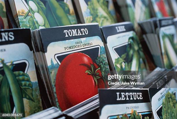 Seed Packets High-Res Stock Photo